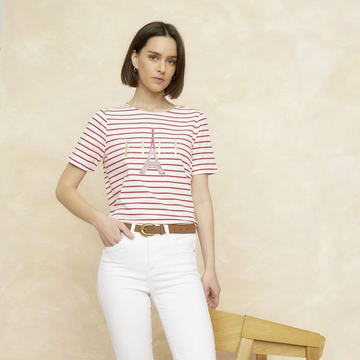 ELLE - Polo Casual Mujer Elle