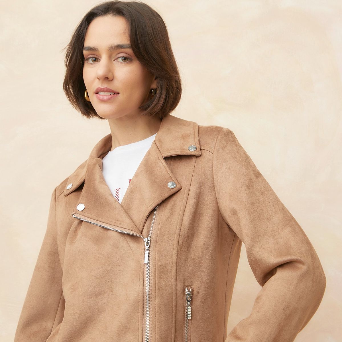 ELLE - Casaca Casual Mujer Elle