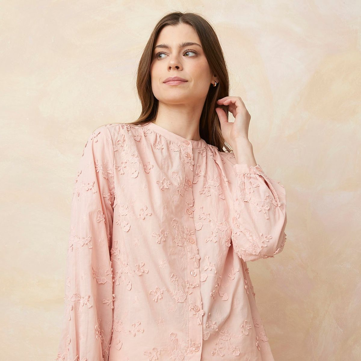 ELLE - Blusa 100% Algodón Mujer Elle