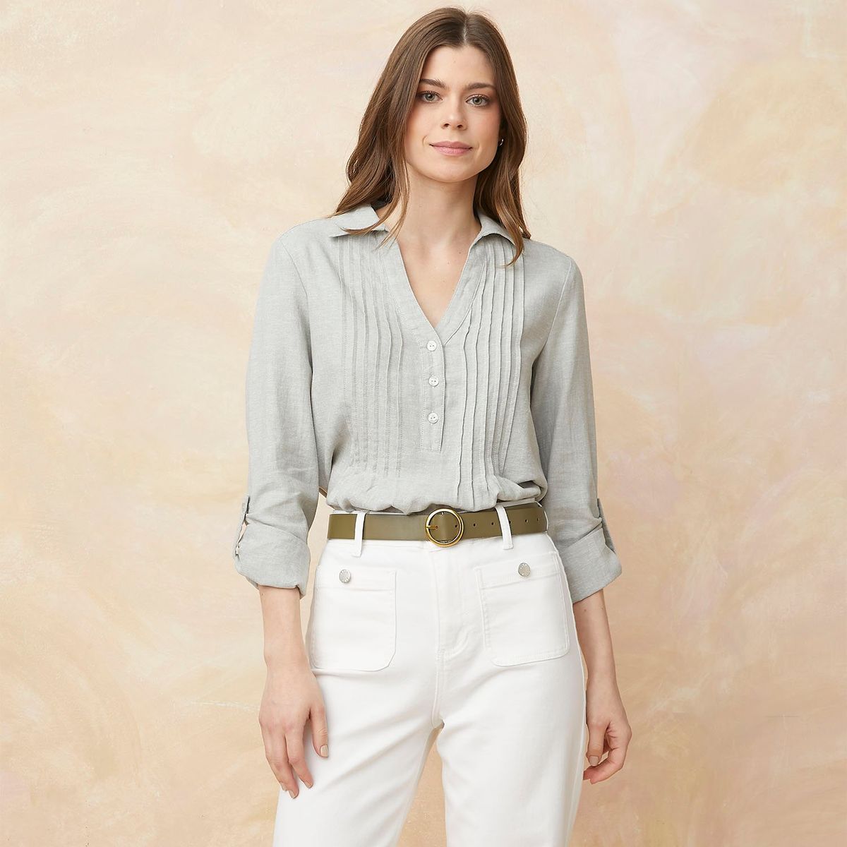 ELLE - Blusa Casual Mujer Elle