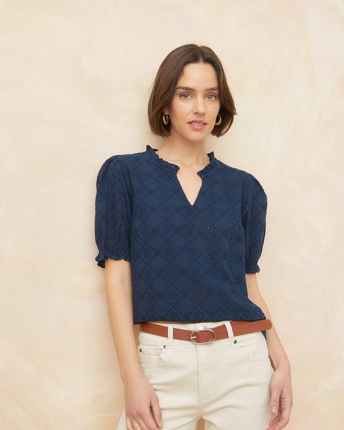 Blusa Manga Corta Mujer Elle ELLE