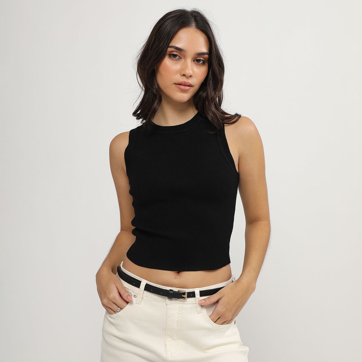 SYBILLA - Polo Top Tejido