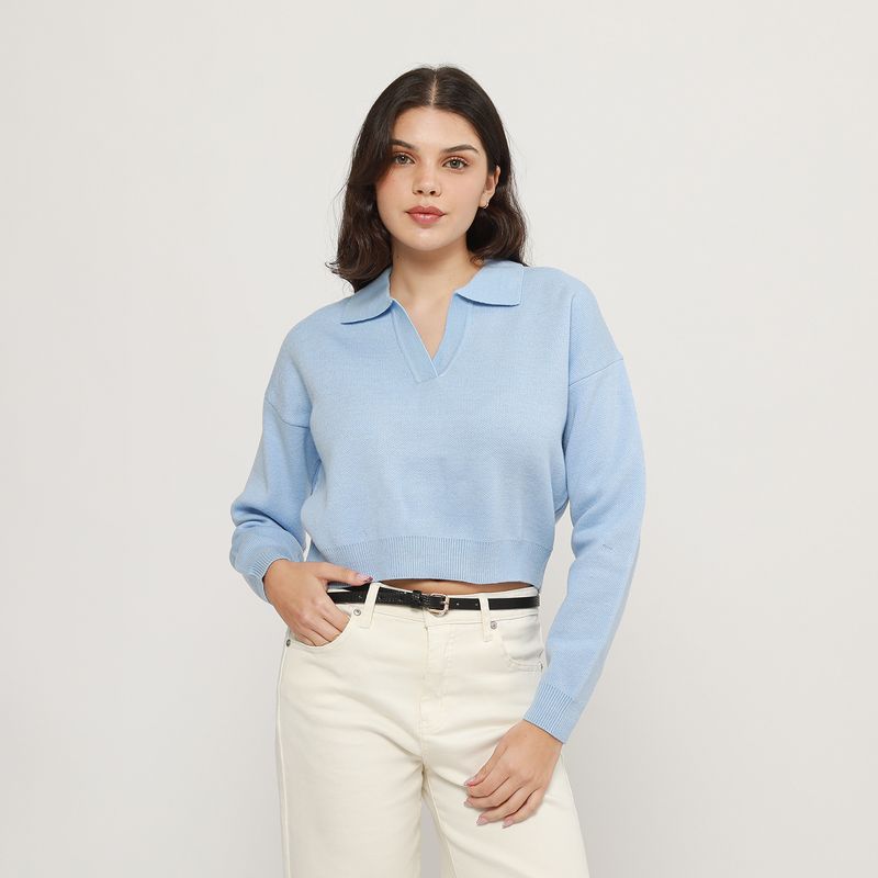 SYBILLA - Chompa Casual Mujer Sybilla