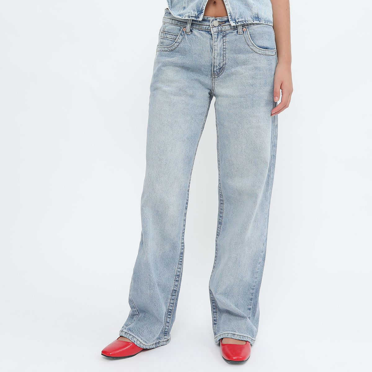 SYBILLA - Jean Straight Mujer Sybilla