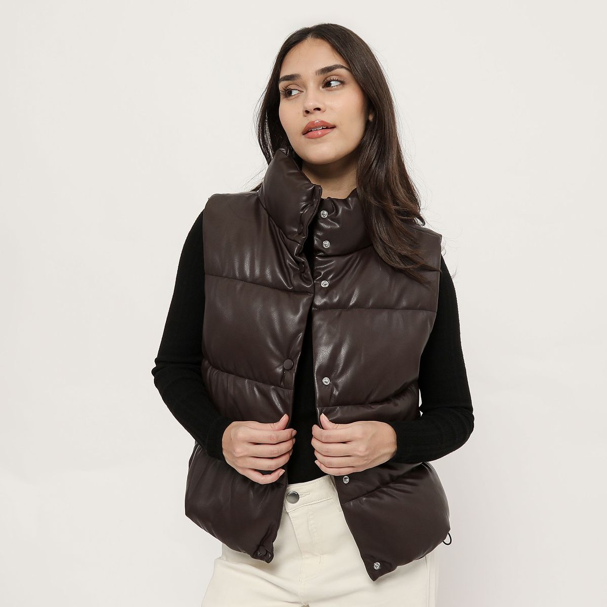 SYBILLA - Chaleco Casual Mujer Sybilla