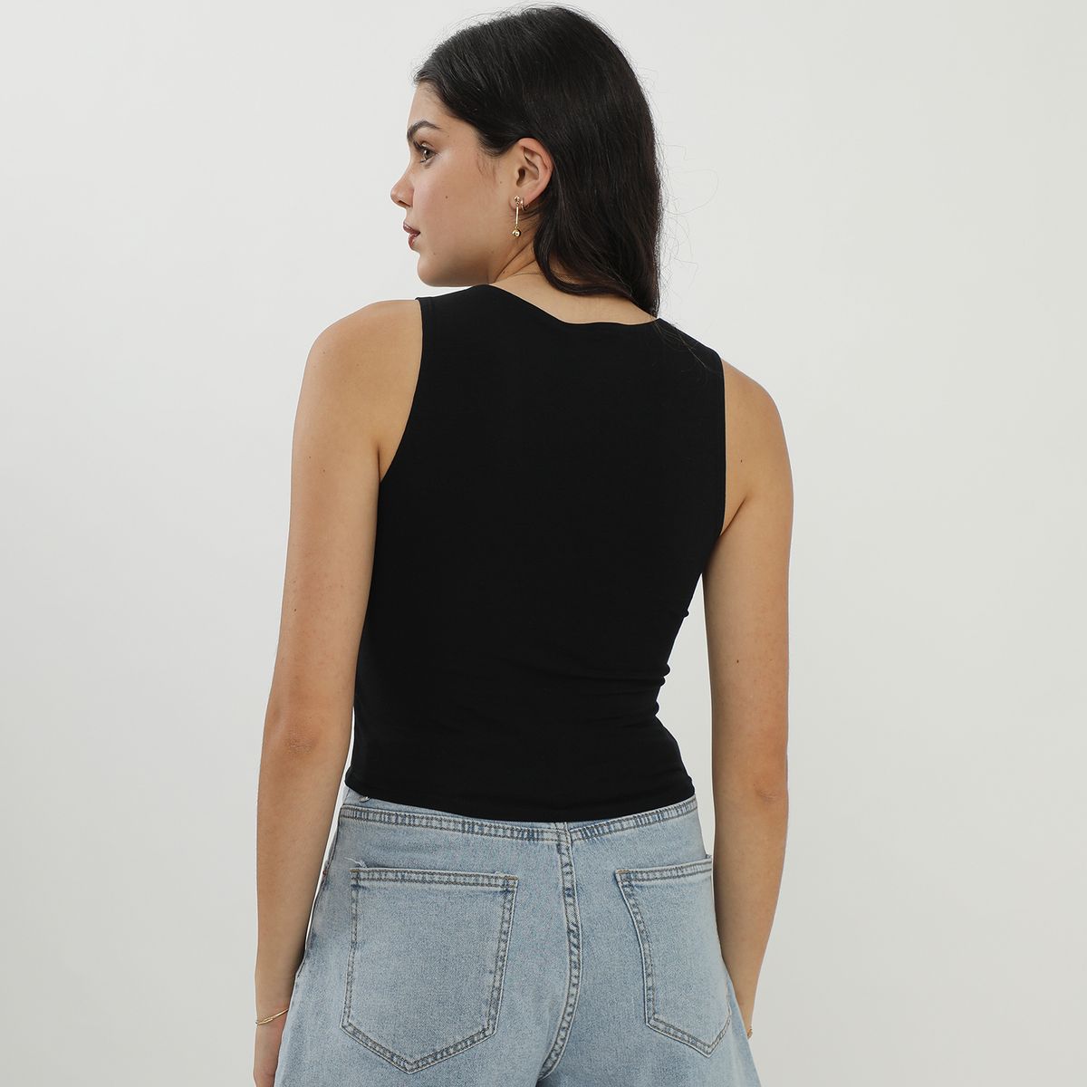 SYBILLA - Polo Sin Mangas Mujer Sybilla