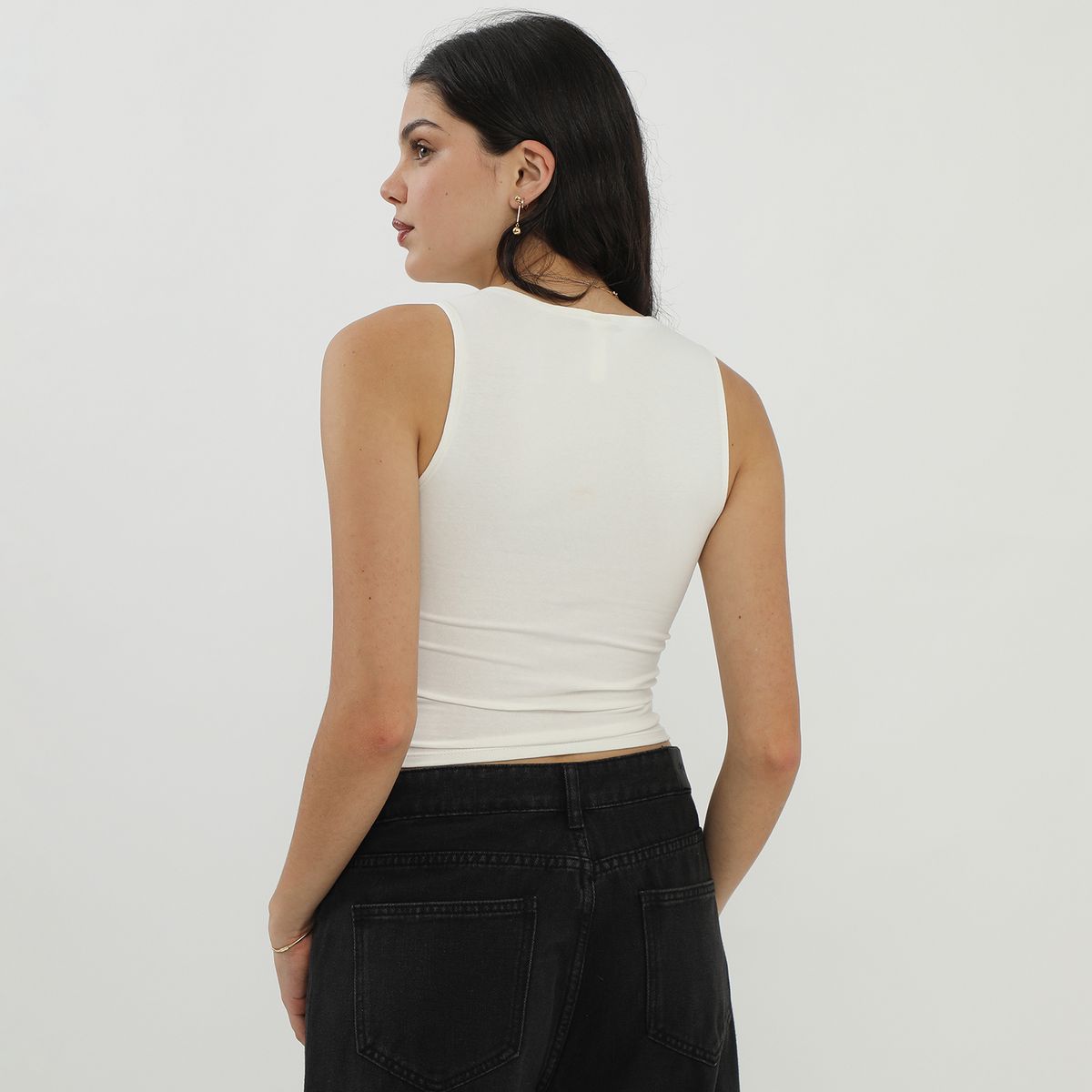 SYBILLA - Polo Sin Mangas Mujer Sybilla