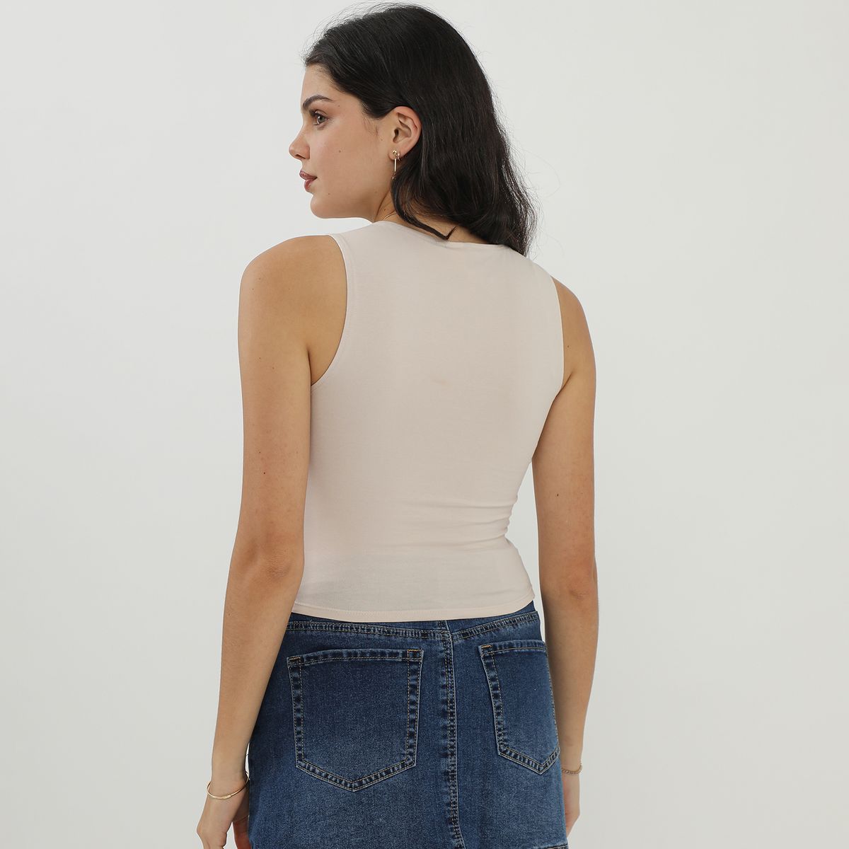 SYBILLA - Polo Sin Mangas Mujer Sybilla