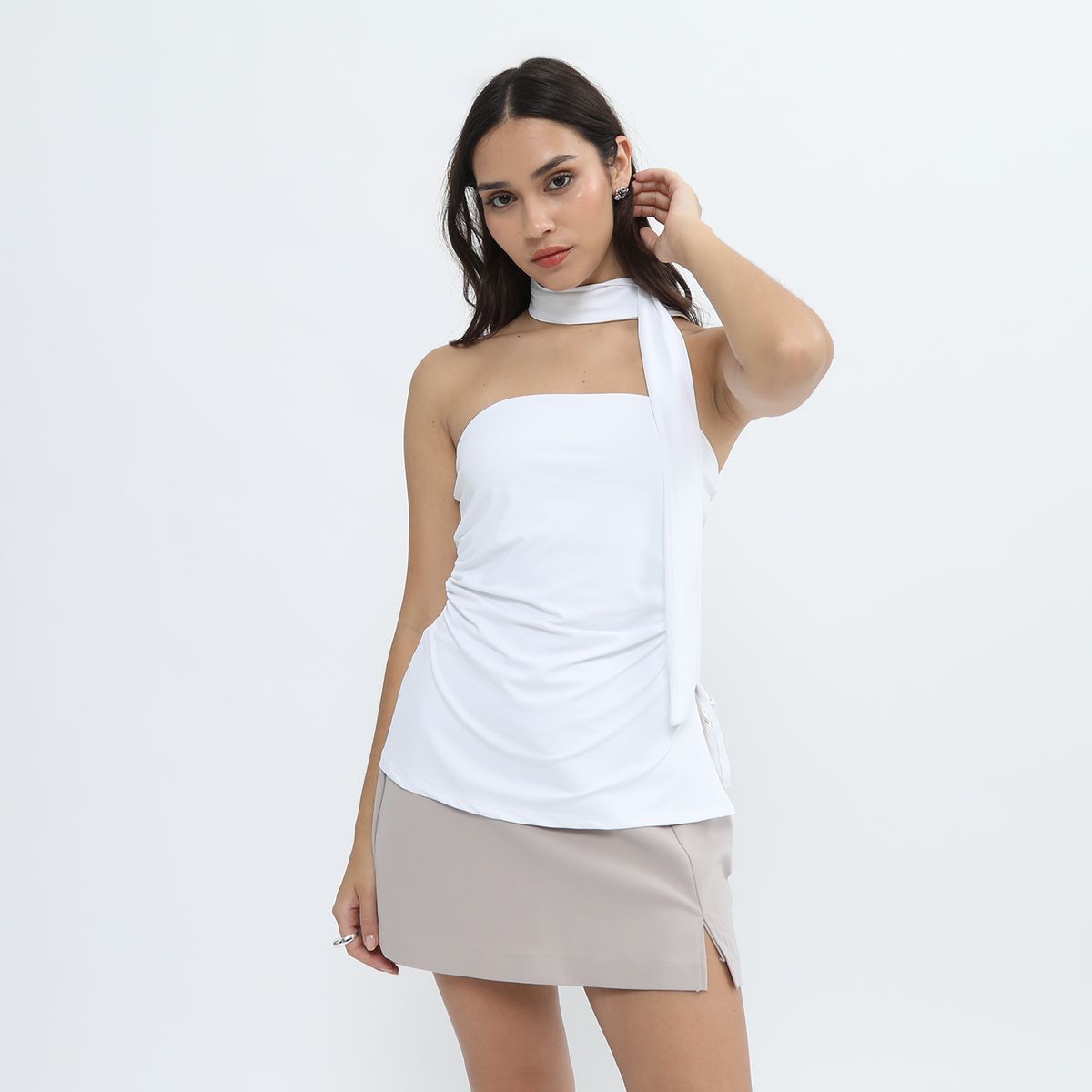 SYBILLA - Top Strapples Mujer Sybilla