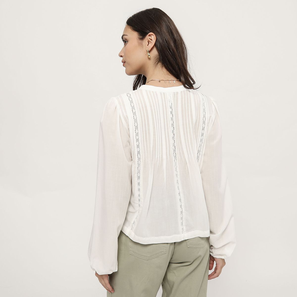 SYBILLA - Blusa Manga Larga Mujer Sybilla