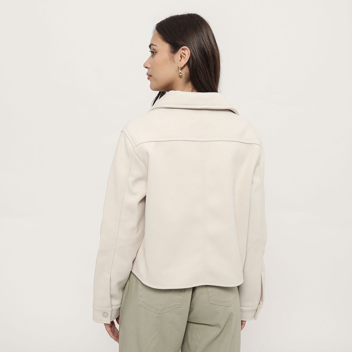 SYBILLA - Casaca Trucker Mujer Sybilla