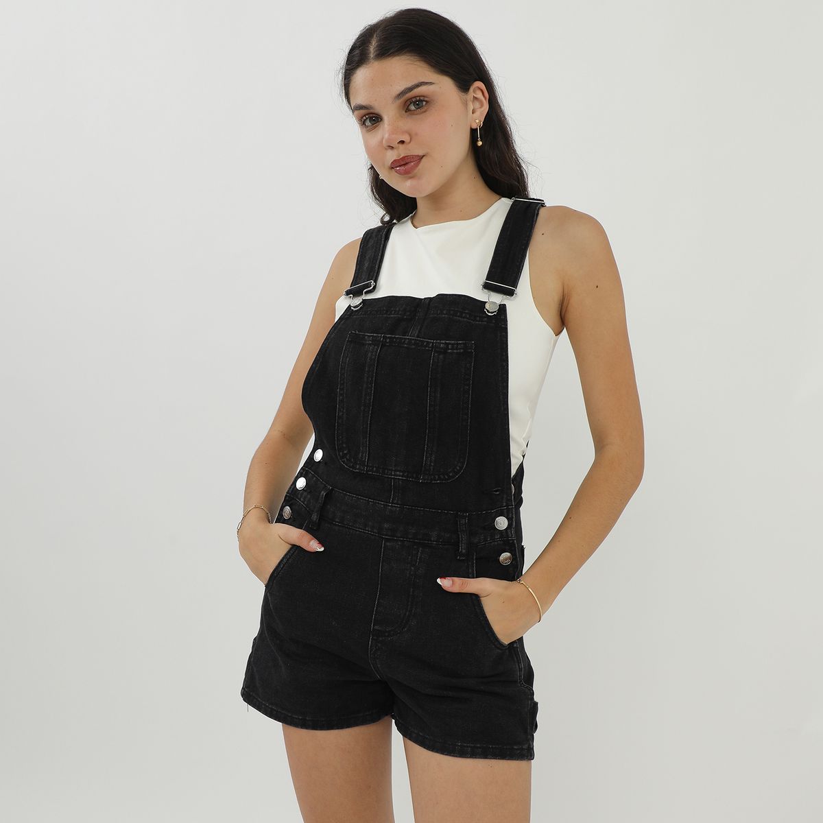 SYBILLA - Jardinera Short Mujer Sybilla