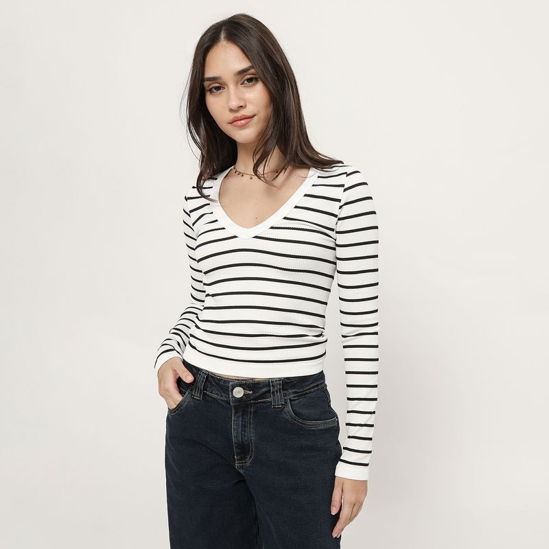 SYBILLA - Polo Casual Mujer Sybilla