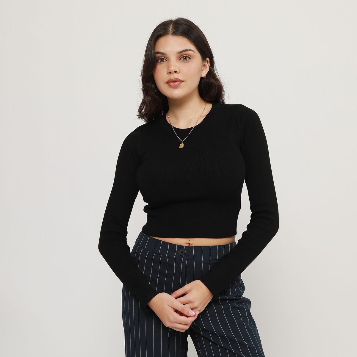 SYBILLA - Chompa Rib Crop