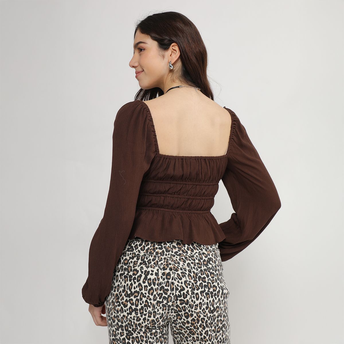 SYBILLA - Blusa Casual Mujer Sybilla