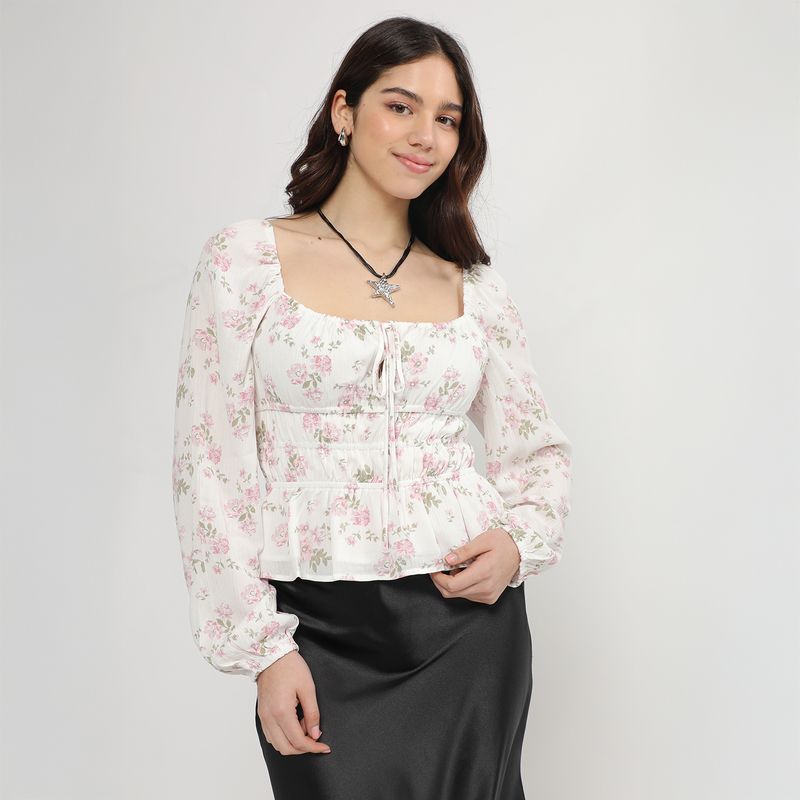 SYBILLA - Blusa Casual Mujer Sybilla