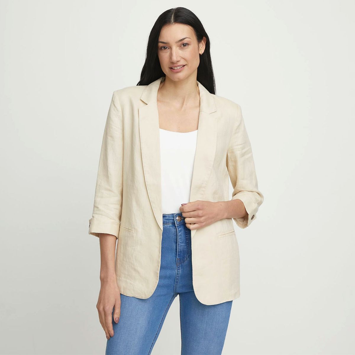 APOLOGY - Blazer Lino Mujer Apology