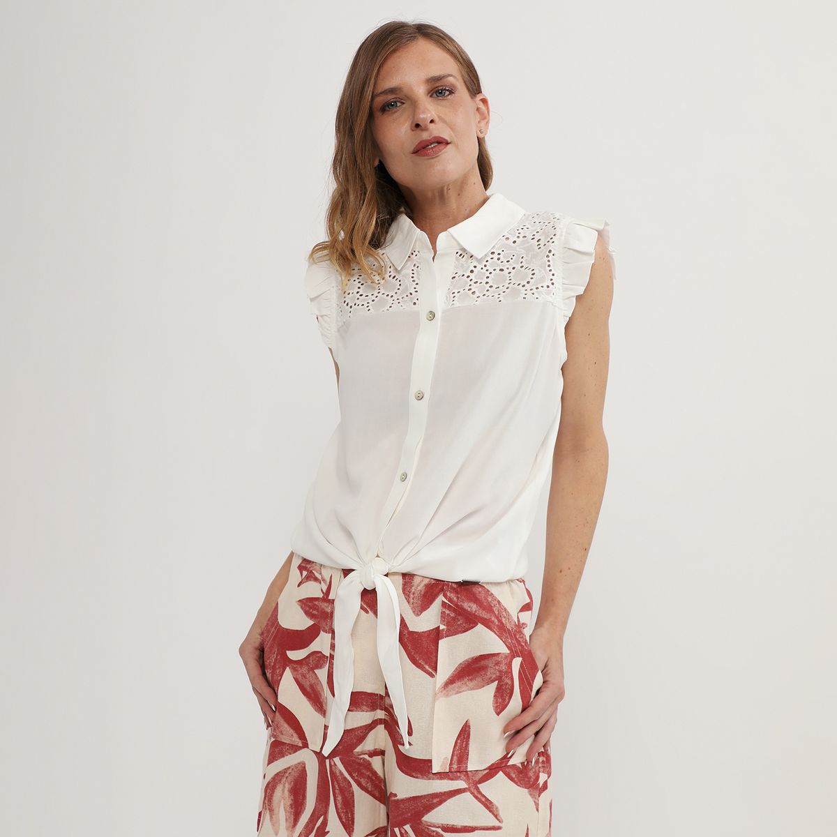 NEWPORT - Blusa Casual Mujer Newport