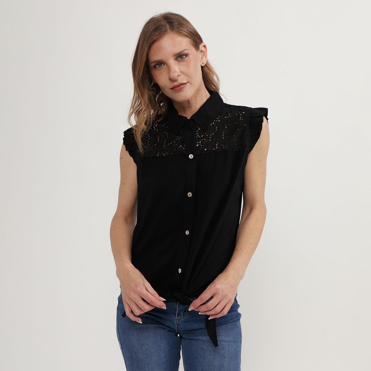 NEWPORT - Blusa Casual Mujer Newport