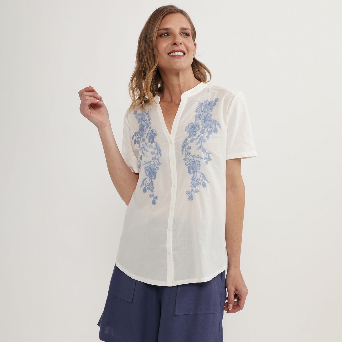 NEWPORT - Blusa Casual Mujer Newport