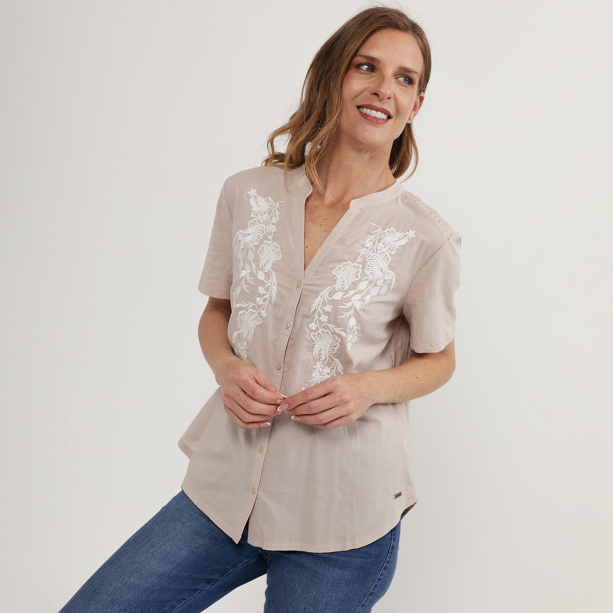 NEWPORT - Blusa Casual Mujer Newport
