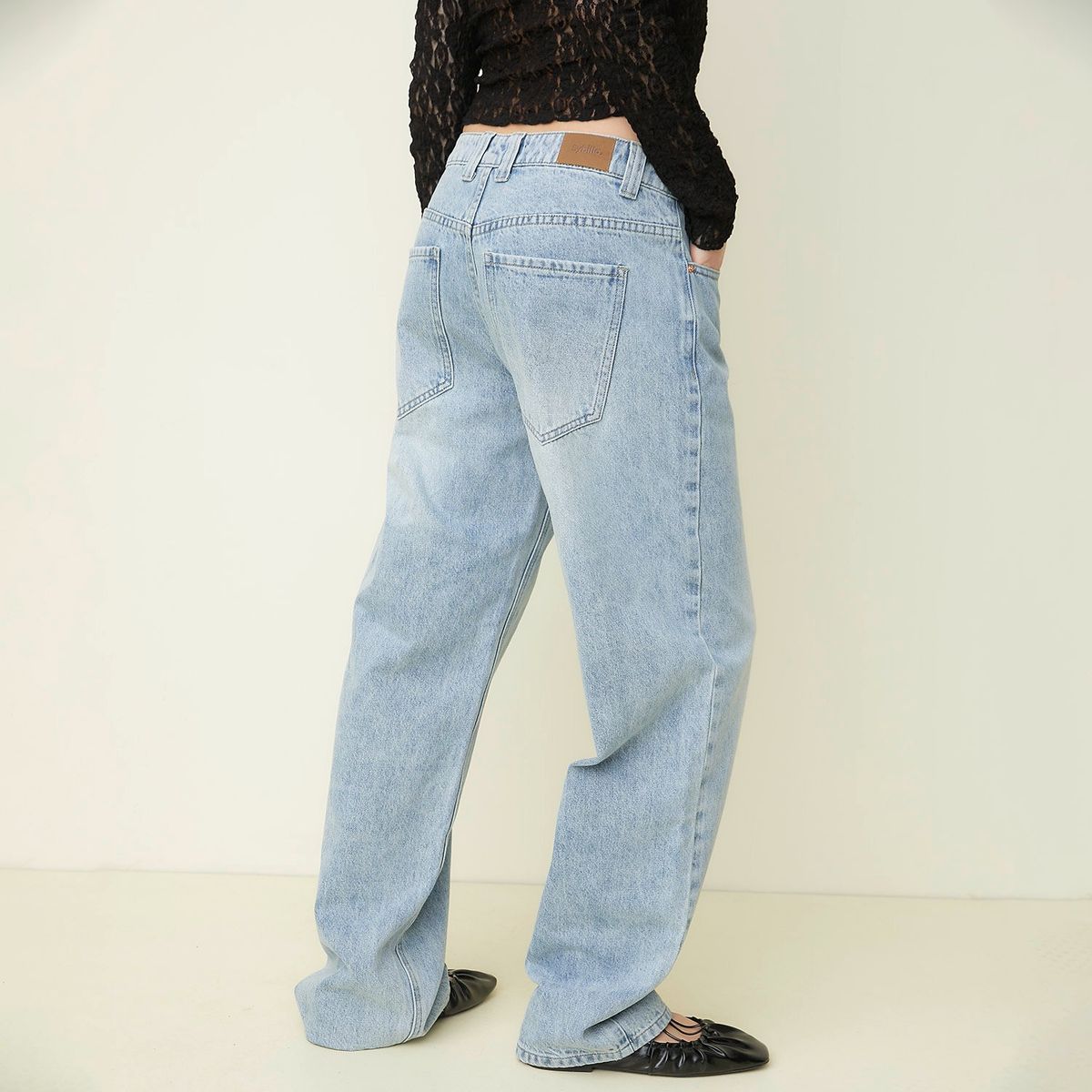 SYBILLA - Jean Baggy Mujer Sybilla