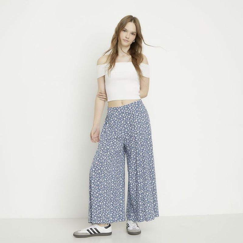 SYBILLA - Pantalón Culotte Mujer Sybilla