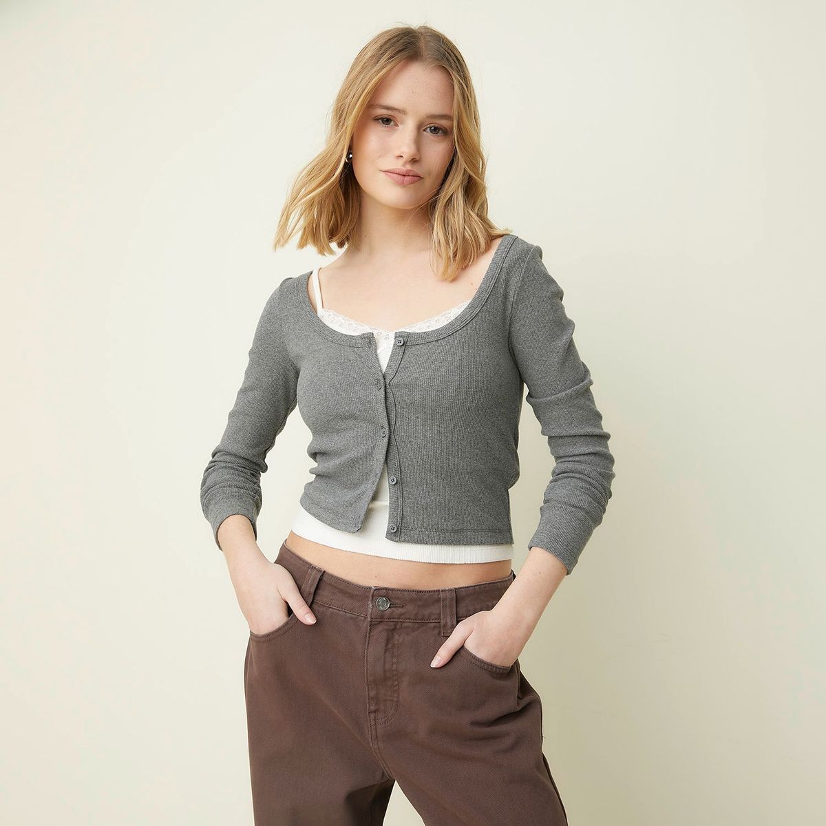 SYBILLA - Polo Casual Mujer Sybilla