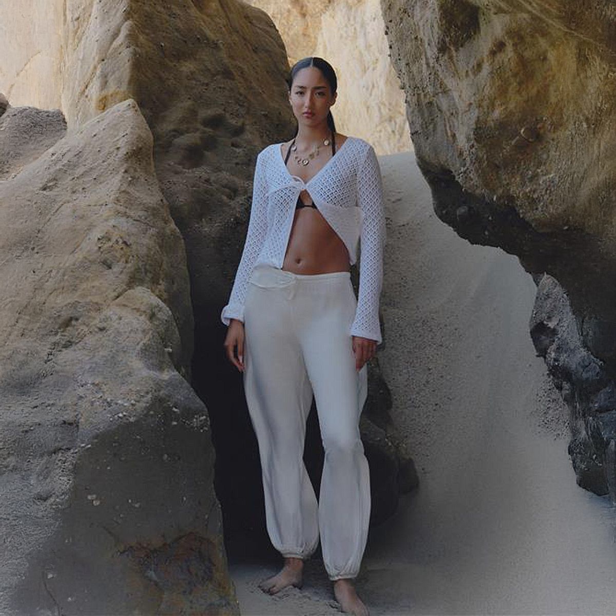 SYBILLA - Cardigan Casual Mujer Sybilla