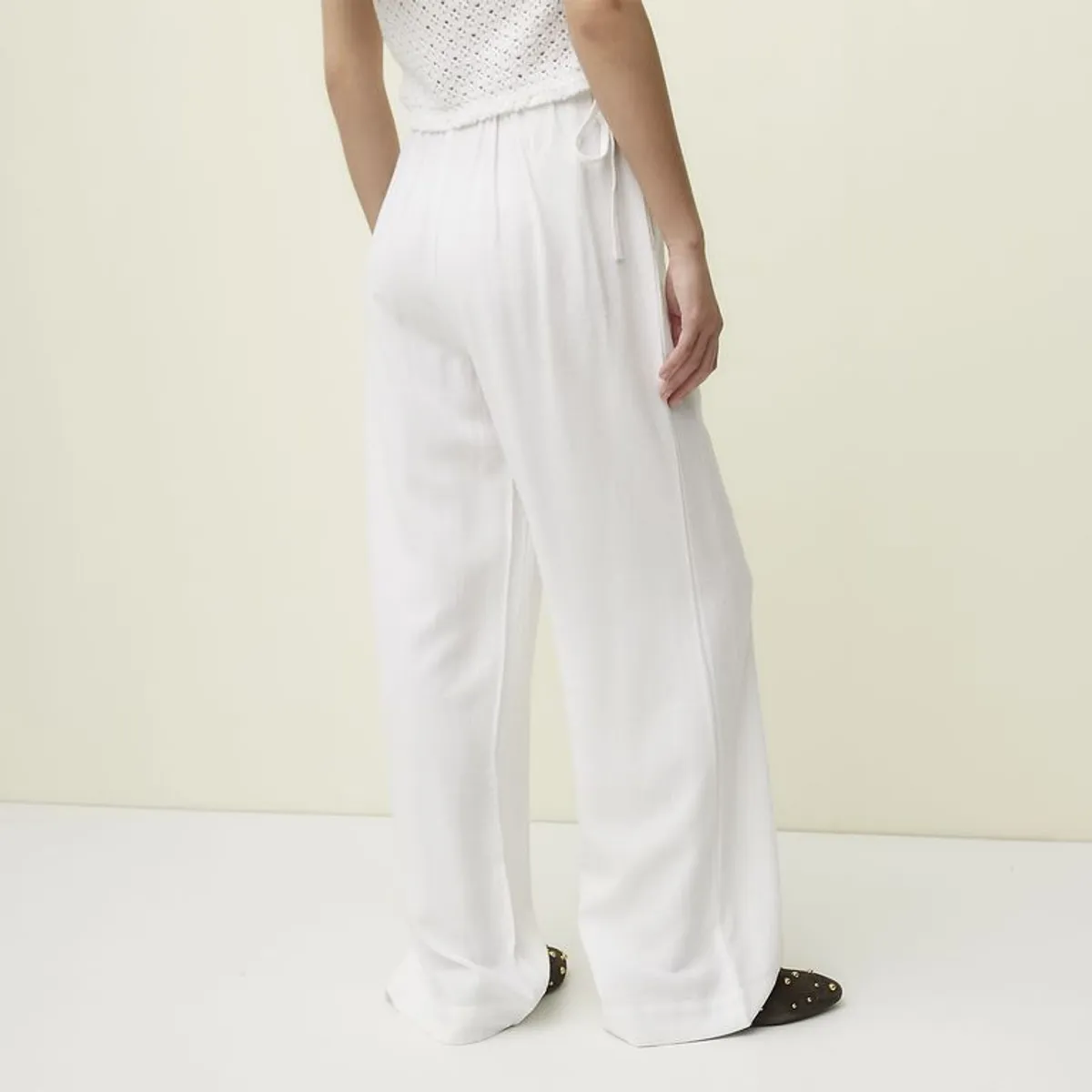 SYBILLA - Pantalón Fluido Mujer Sybilla