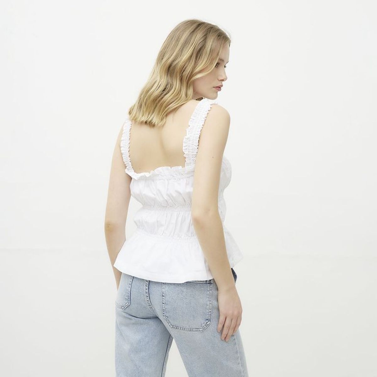 SYBILLA - Blusa Sin Mangas Mujer Sybilla