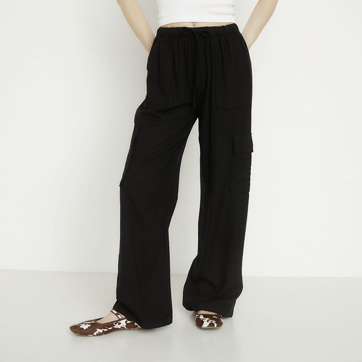 SYBILLA - Pantalón Cargo Mujer Sybilla