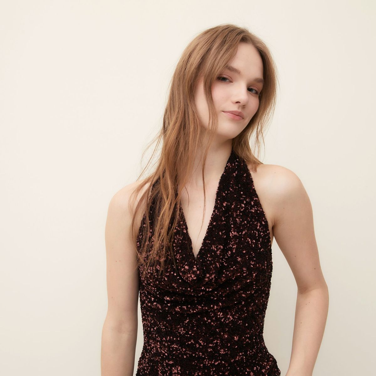 SYBILLA - Top Lentejuelas Mujer Sybilla