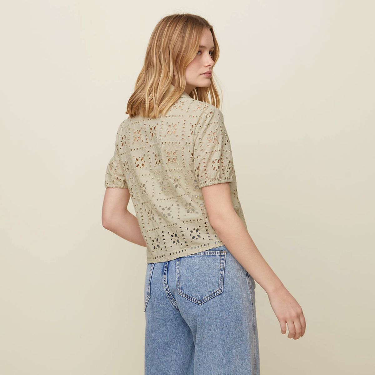 SYBILLA - Blusa Manga Corta Mujer Sybilla