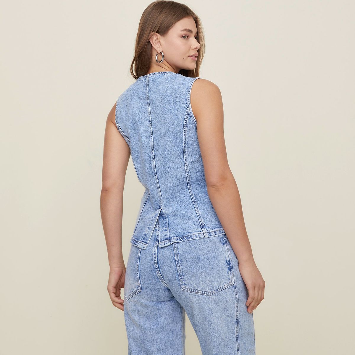 SYBILLA - Chaleco Casual Mujer Sybilla