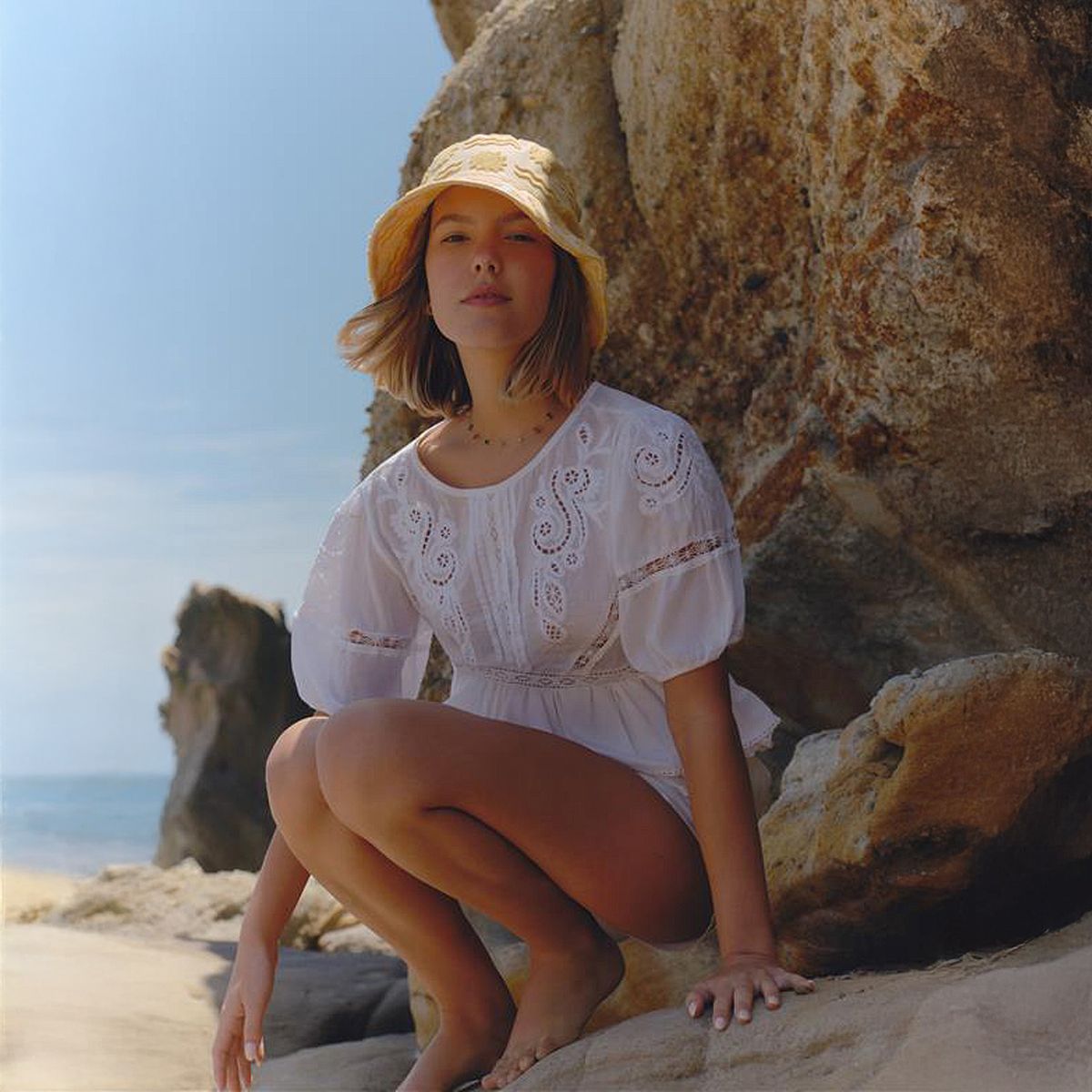 SYBILLA - Blusa Manga Corta Mujer Sybilla