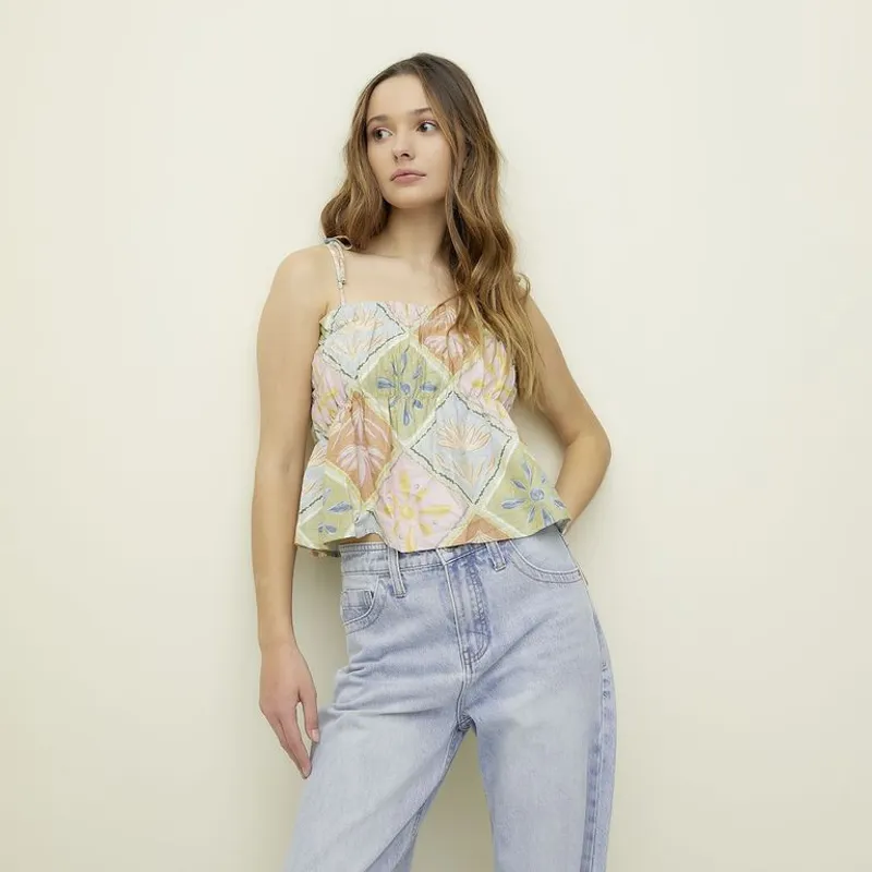 SYBILLA - Blusa Sin Mangas Mujer Sybilla