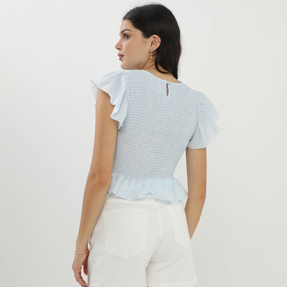 SYBILLA - Blusa Manga Corta Mujer Sybilla