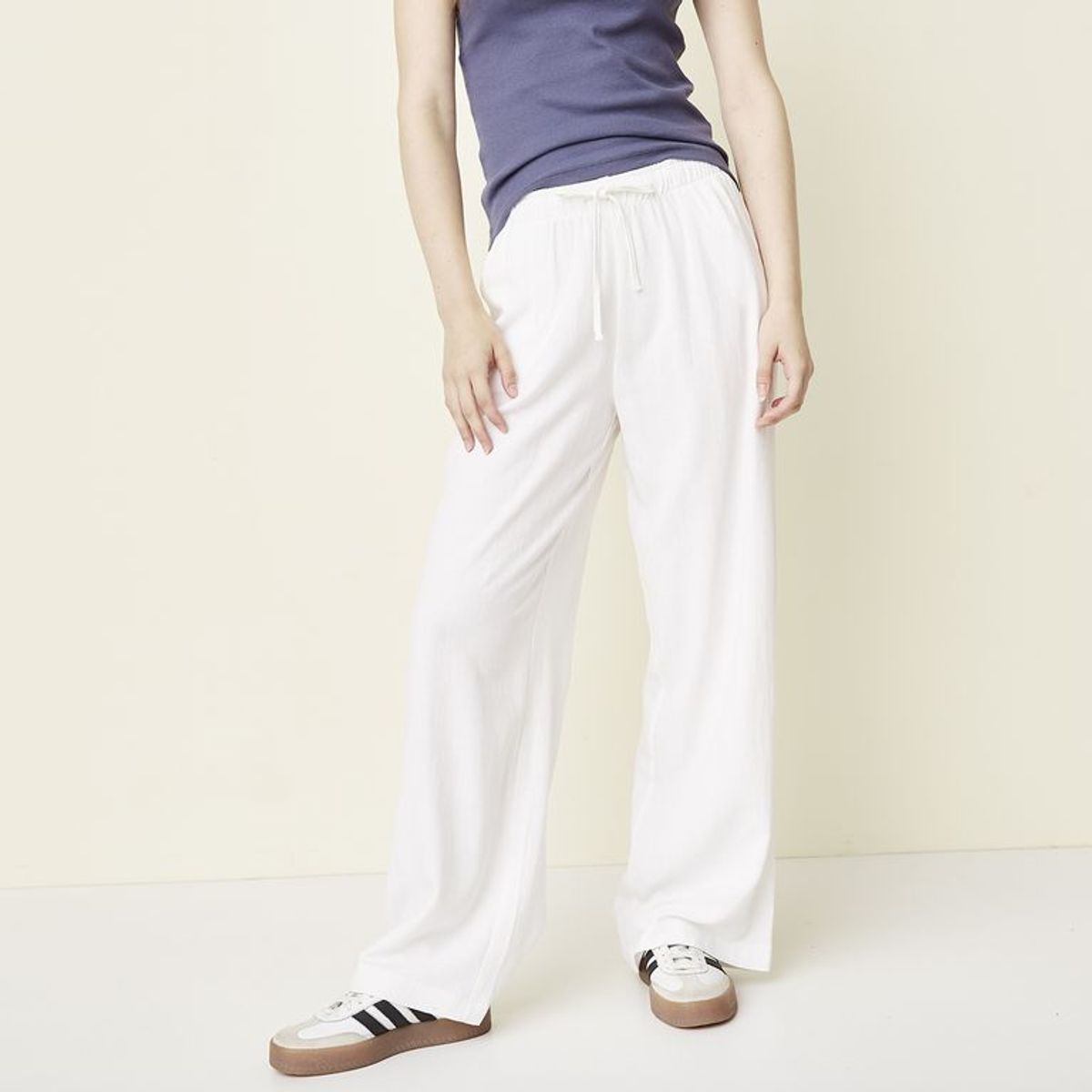 SYBILLA - Pantalón Straight Tiro Medio Mujer Sybilla