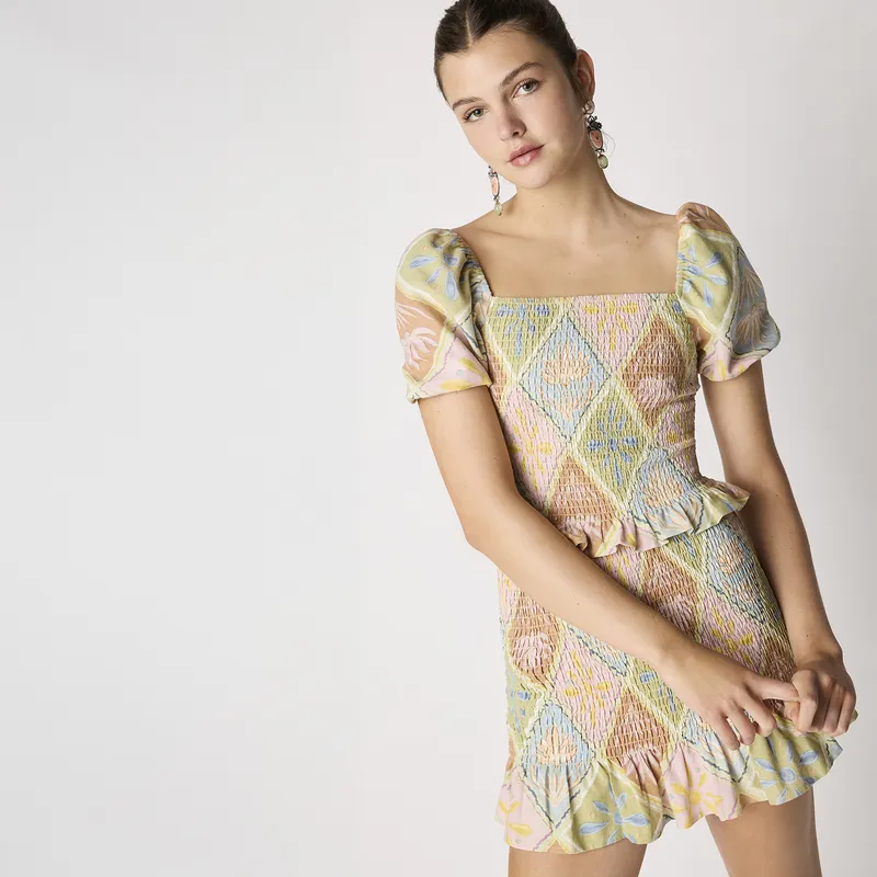 SYBILLA - Blusa Manga Corta Mujer Sybilla