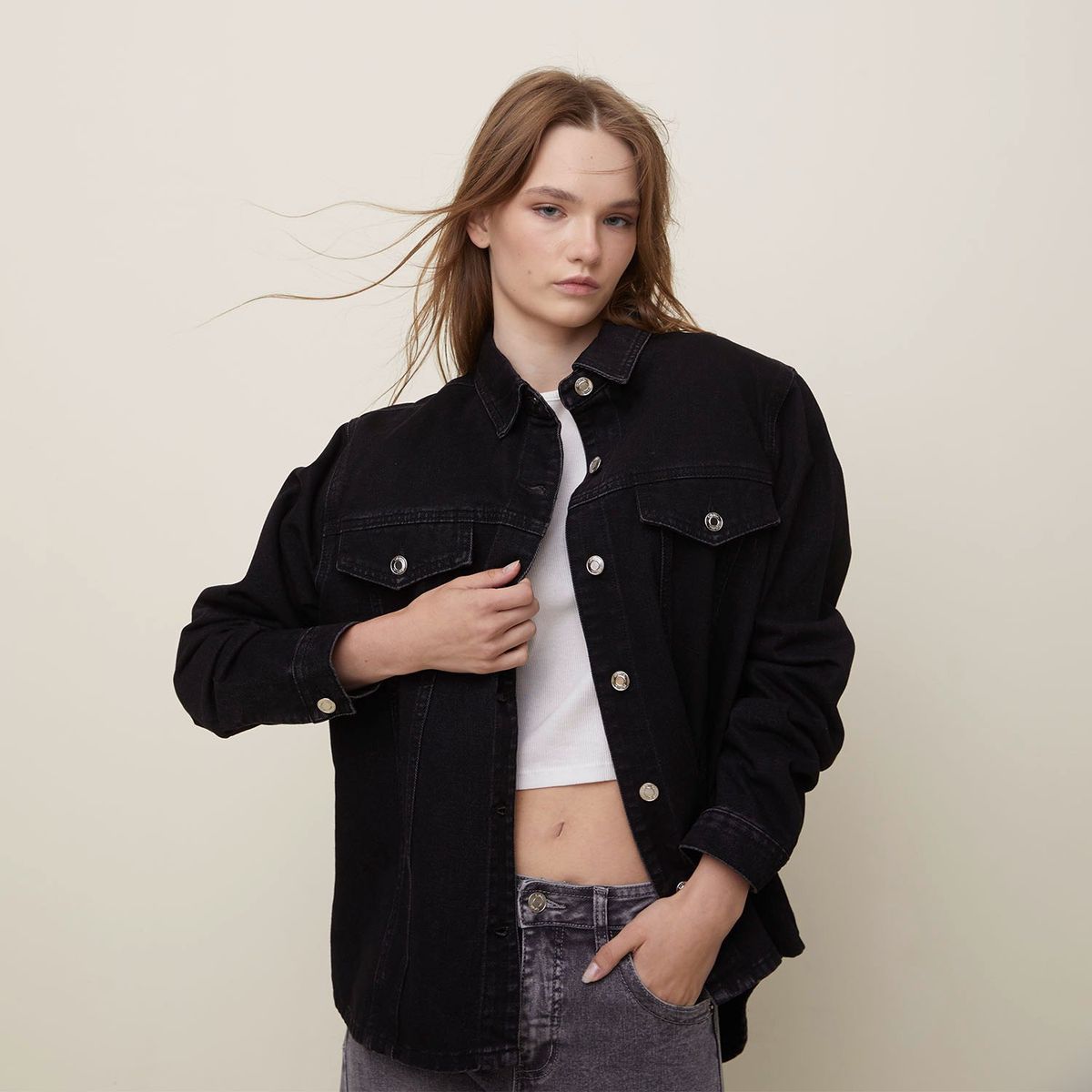 SYBILLA - Casaca De Jean Mujer Sybilla