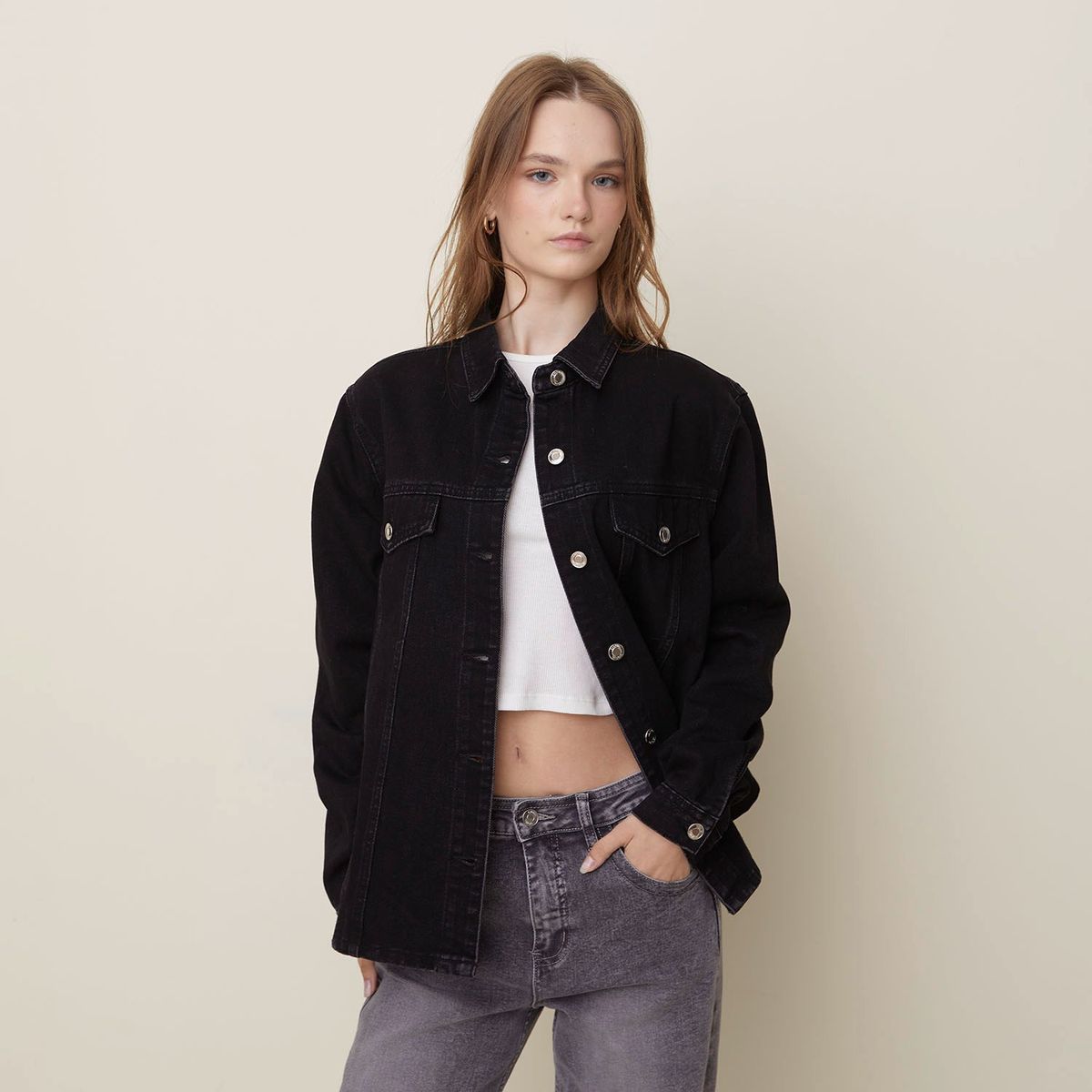 SYBILLA - Casaca De Jean Mujer Sybilla