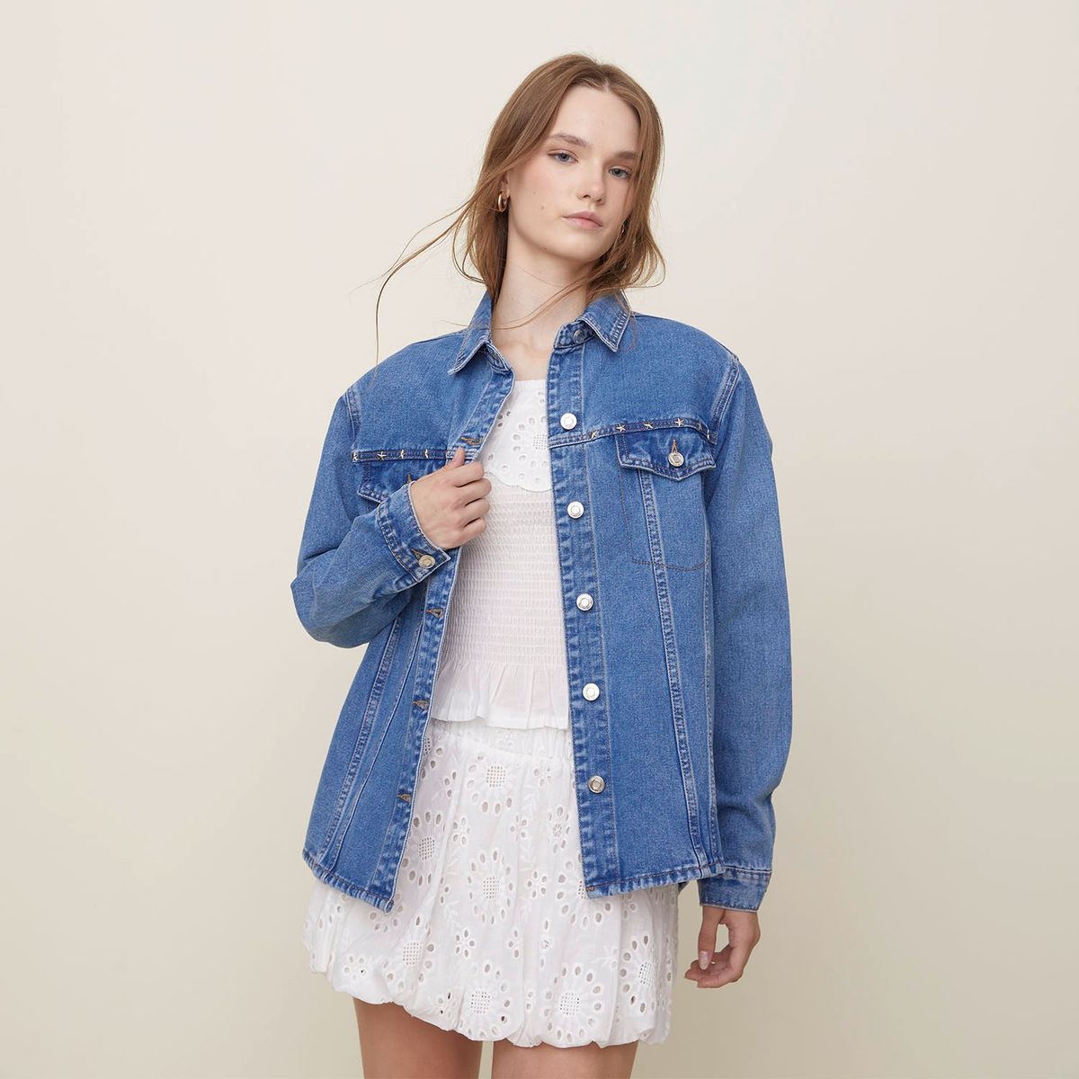 SYBILLA - Casaca De Jean Mujer Sybilla