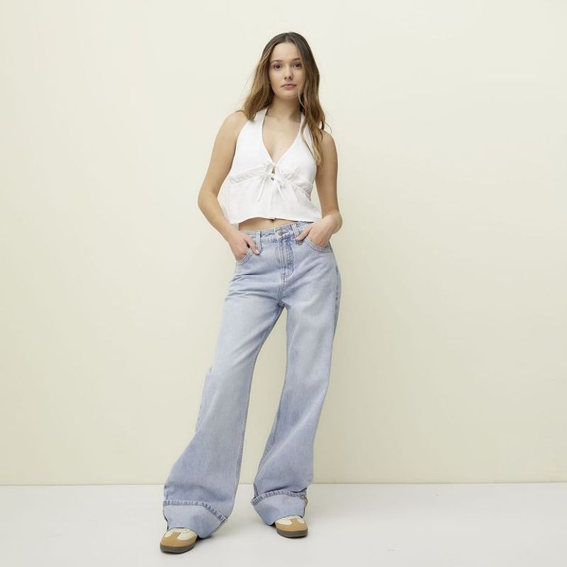 SYBILLA - Jean Wide Leg Mujer Sybilla