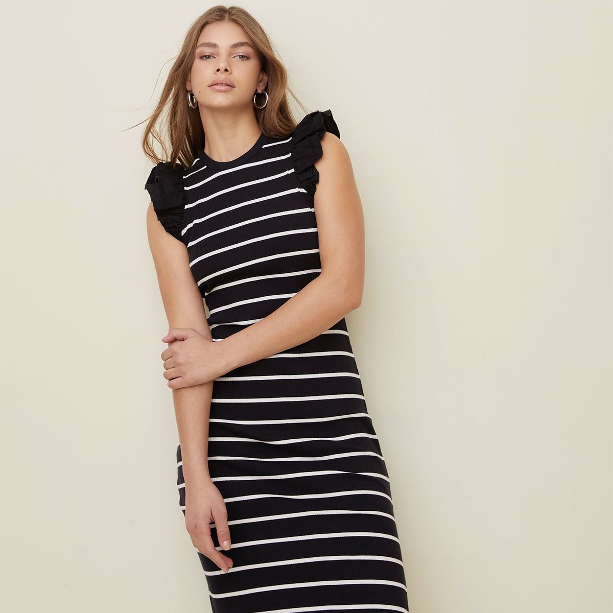 SYBILLA - Vestido Midi Mujer Sybilla