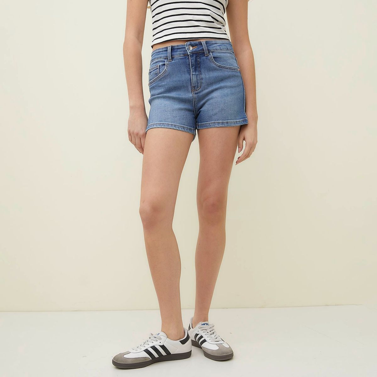 SYBILLA - Short Tiro Alto Mujer Sybilla