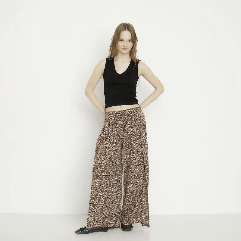 SYBILLA - Pantalón Culotte Mujer Sybilla