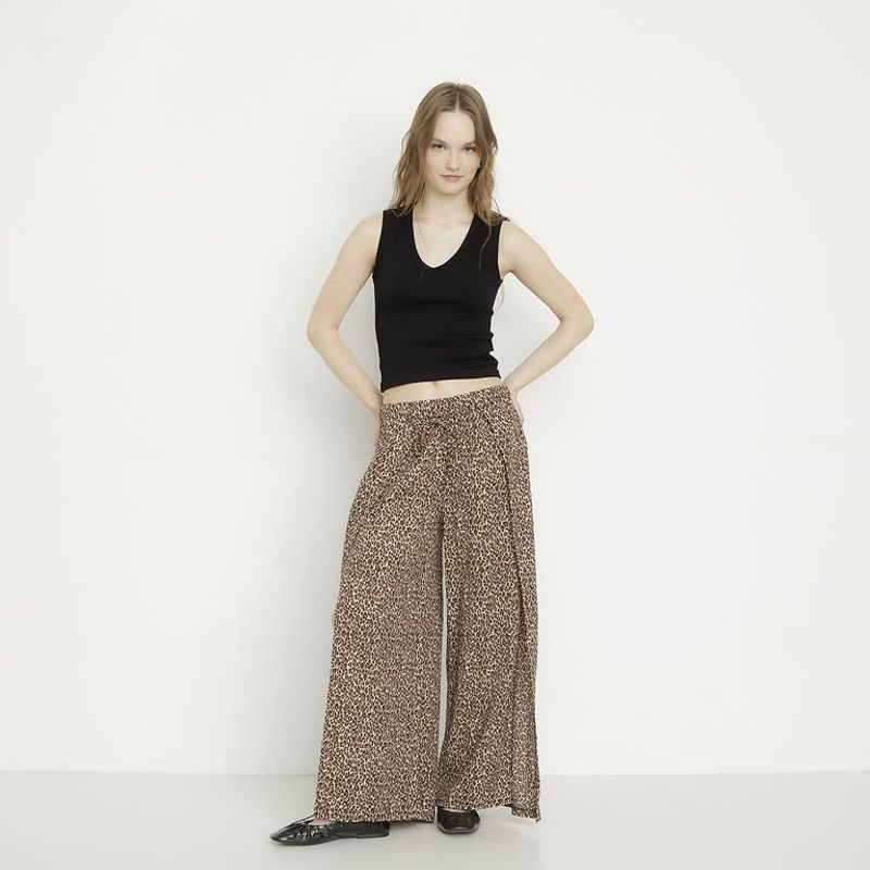 SYBILLA - Pantalón Culotte Mujer Sybilla