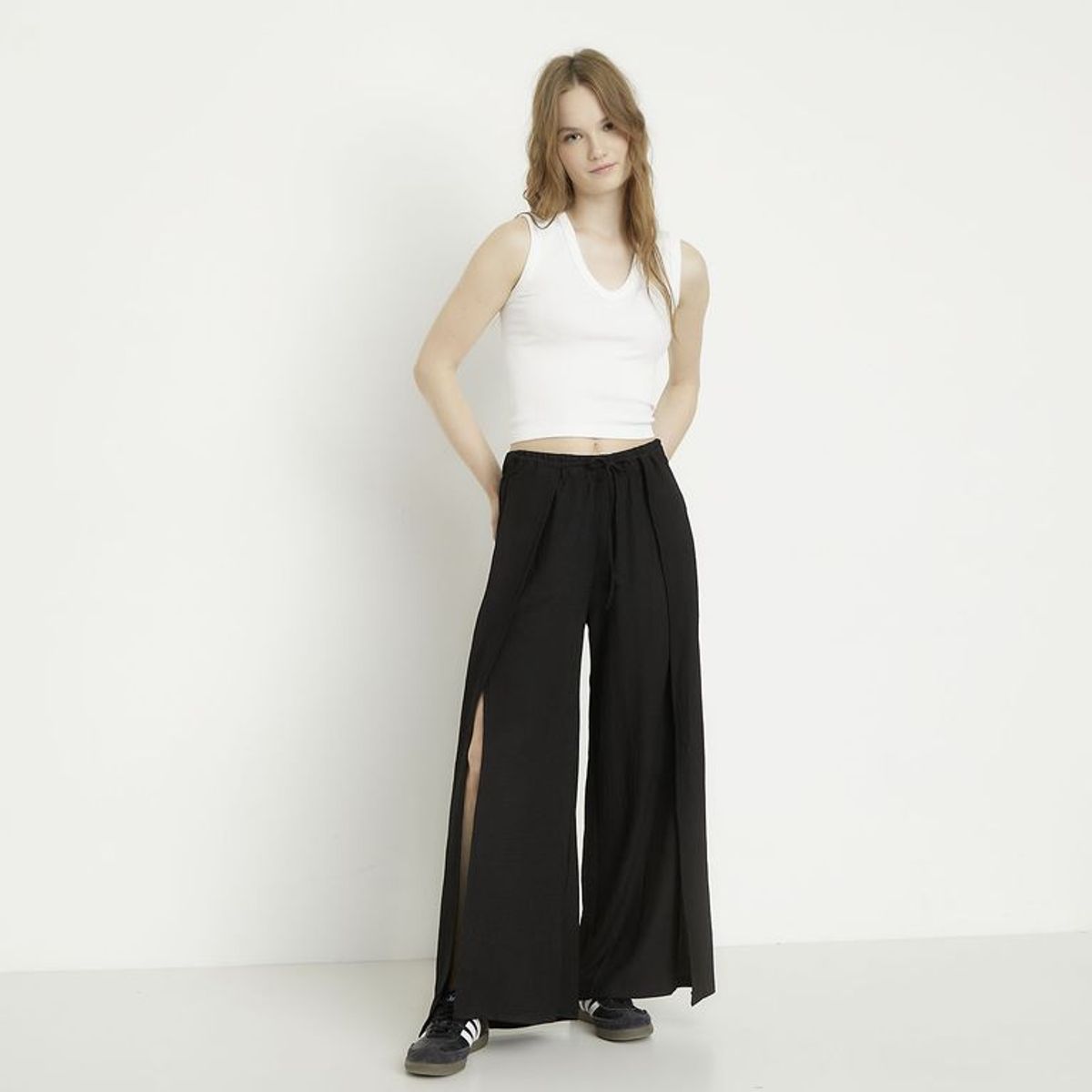 SYBILLA - Pantalón Culotte Mujer Sybilla