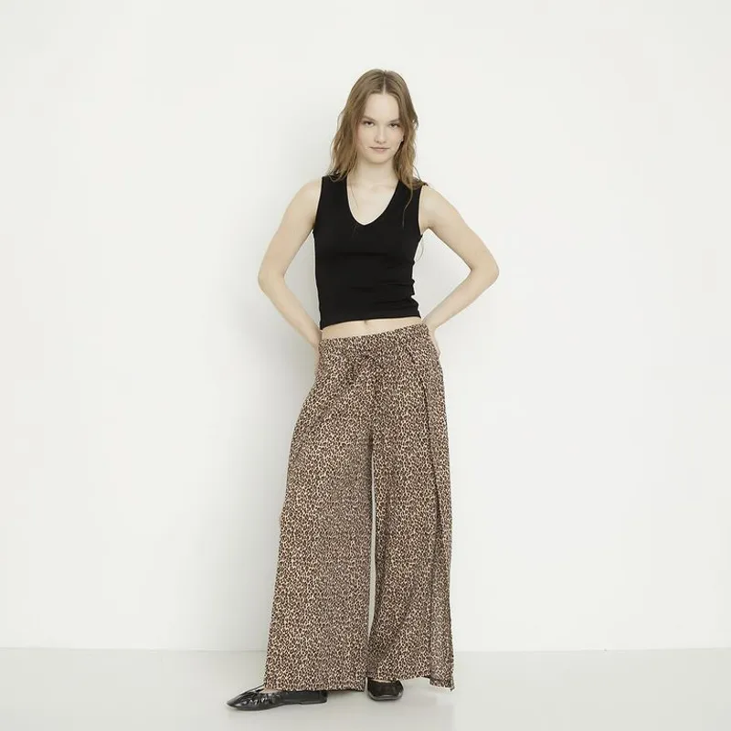 SYBILLA - Pantalón Culotte Mujer Sybilla